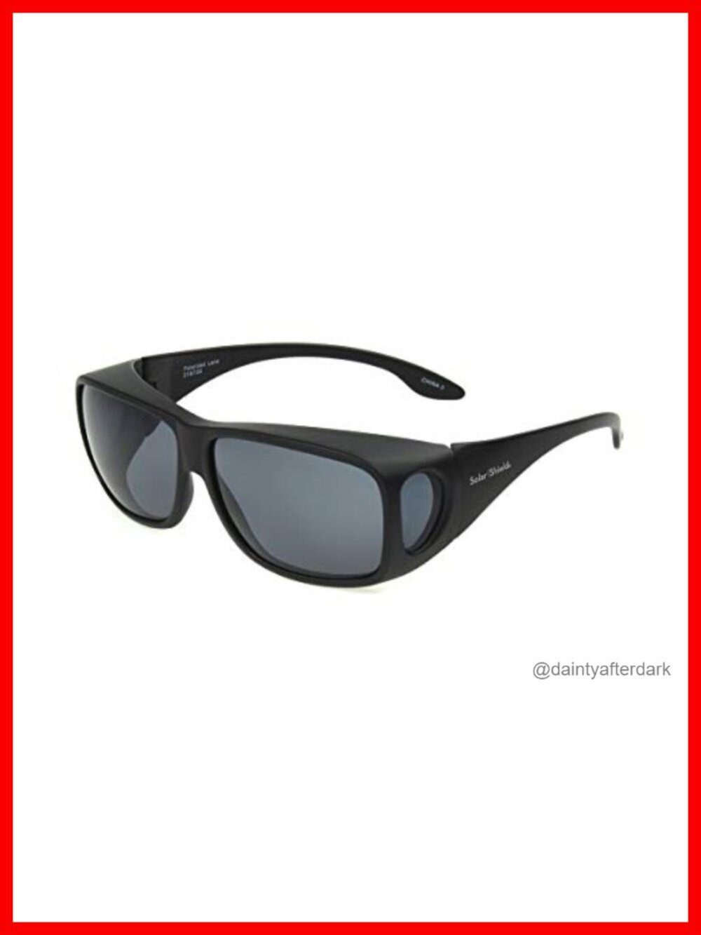 Fits-Over Polarized Sunglasses Scratch Impact Resistant UV Protection Case